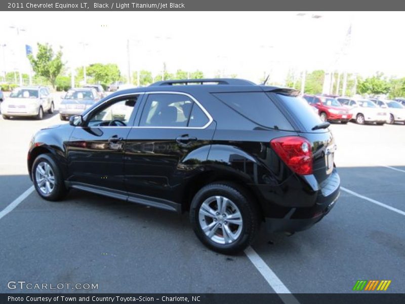 Black / Light Titanium/Jet Black 2011 Chevrolet Equinox LT