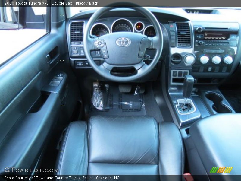 Black / Black 2010 Toyota Tundra X-SP Double Cab