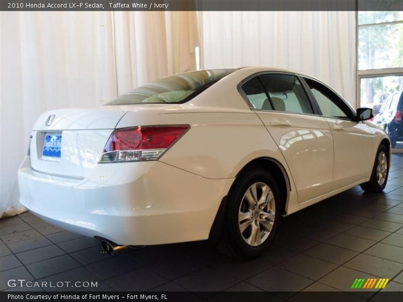 Taffeta White / Ivory 2010 Honda Accord LX-P Sedan