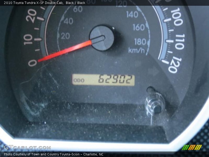 Black / Black 2010 Toyota Tundra X-SP Double Cab