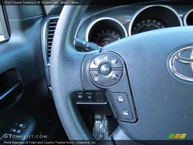 Controls of 2010 Tundra X-SP Double Cab