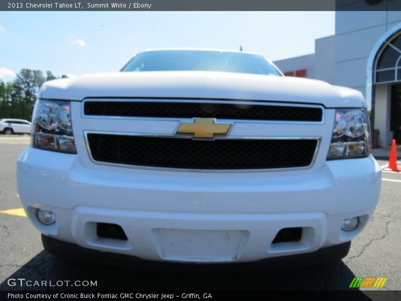 Summit White / Ebony 2013 Chevrolet Tahoe LT