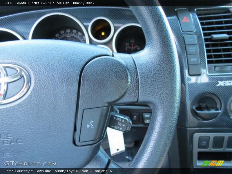Black / Black 2010 Toyota Tundra X-SP Double Cab