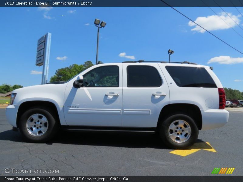 Summit White / Ebony 2013 Chevrolet Tahoe LT