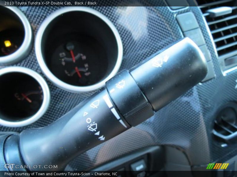 Black / Black 2010 Toyota Tundra X-SP Double Cab