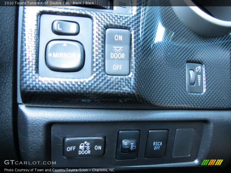 Black / Black 2010 Toyota Tundra X-SP Double Cab