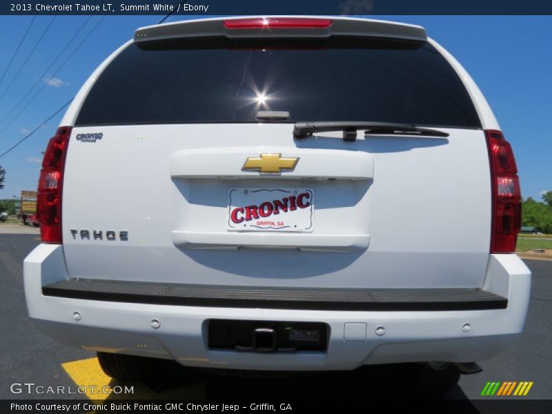 Summit White / Ebony 2013 Chevrolet Tahoe LT