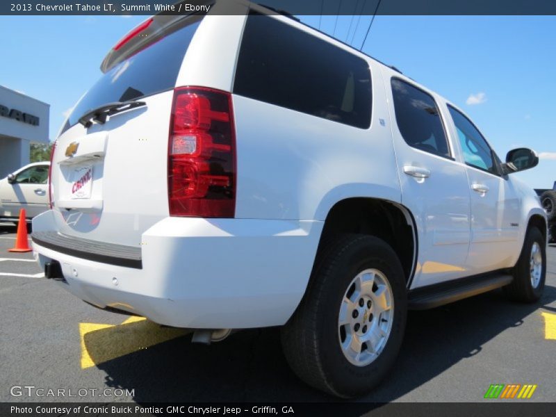Summit White / Ebony 2013 Chevrolet Tahoe LT