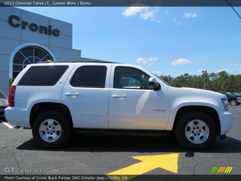 Summit White / Ebony 2013 Chevrolet Tahoe LT