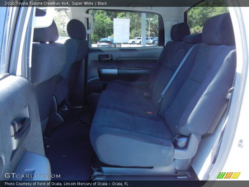 Super White / Black 2010 Toyota Tundra CrewMax 4x4