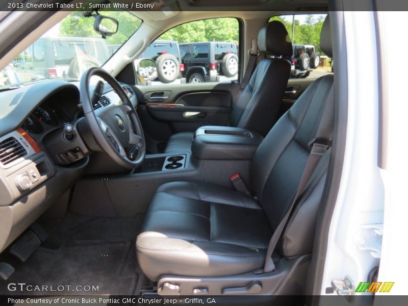 Summit White / Ebony 2013 Chevrolet Tahoe LT