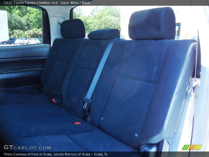 Super White / Black 2010 Toyota Tundra CrewMax 4x4