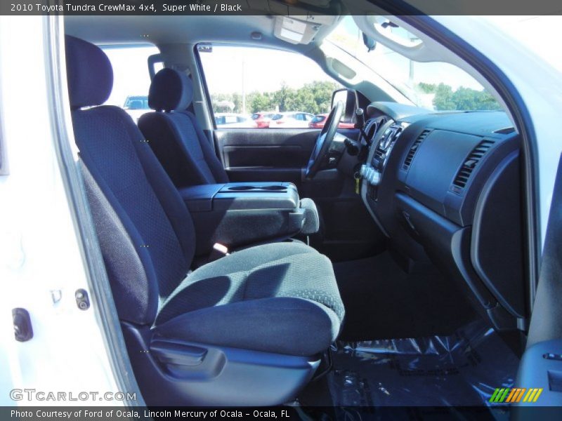 Super White / Black 2010 Toyota Tundra CrewMax 4x4