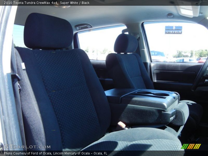 Super White / Black 2010 Toyota Tundra CrewMax 4x4