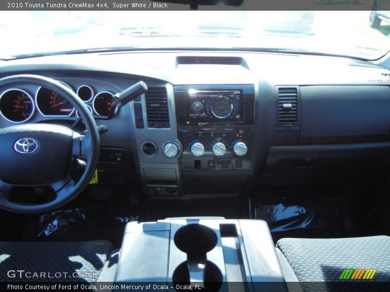 Super White / Black 2010 Toyota Tundra CrewMax 4x4