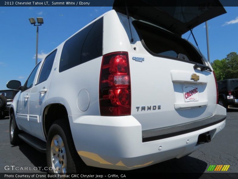 Summit White / Ebony 2013 Chevrolet Tahoe LT