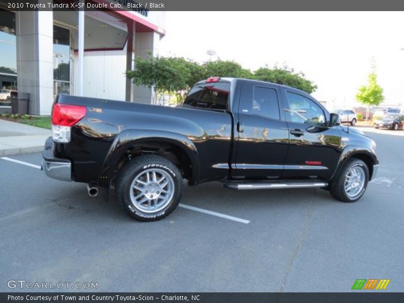 Black / Black 2010 Toyota Tundra X-SP Double Cab