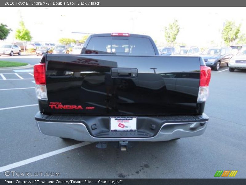 Black / Black 2010 Toyota Tundra X-SP Double Cab