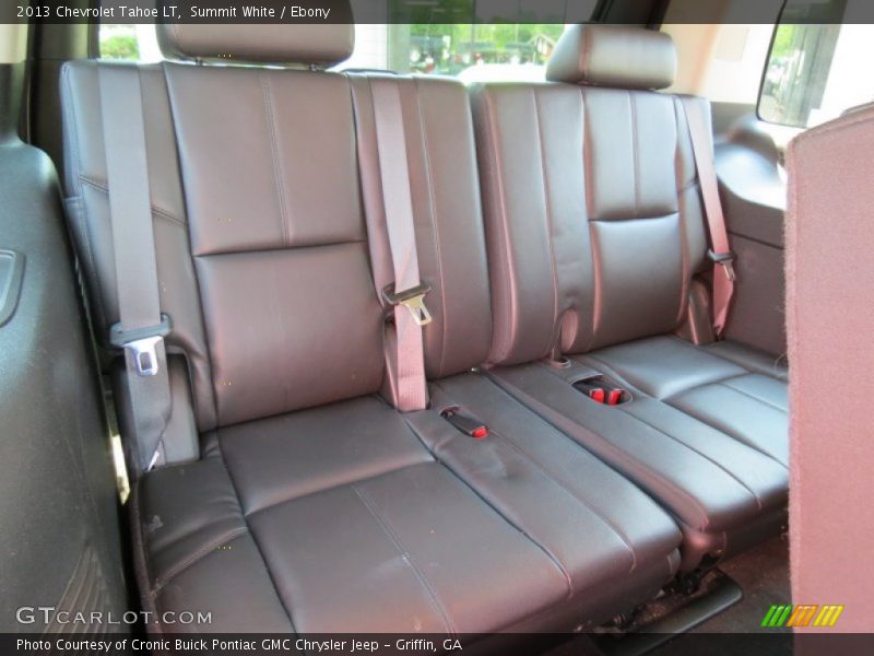 Summit White / Ebony 2013 Chevrolet Tahoe LT