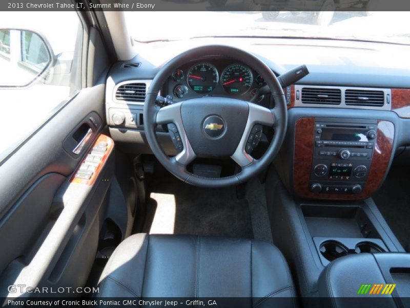 Summit White / Ebony 2013 Chevrolet Tahoe LT