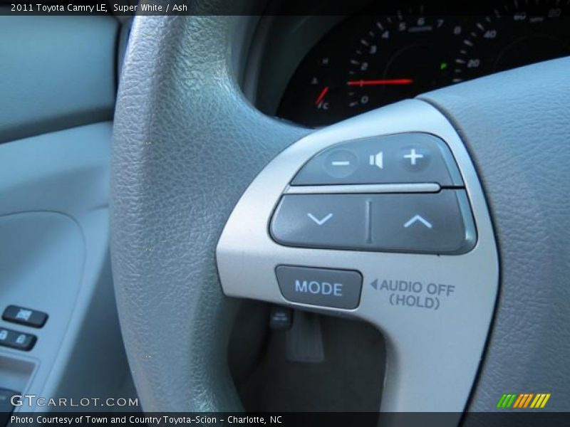 Super White / Ash 2011 Toyota Camry LE