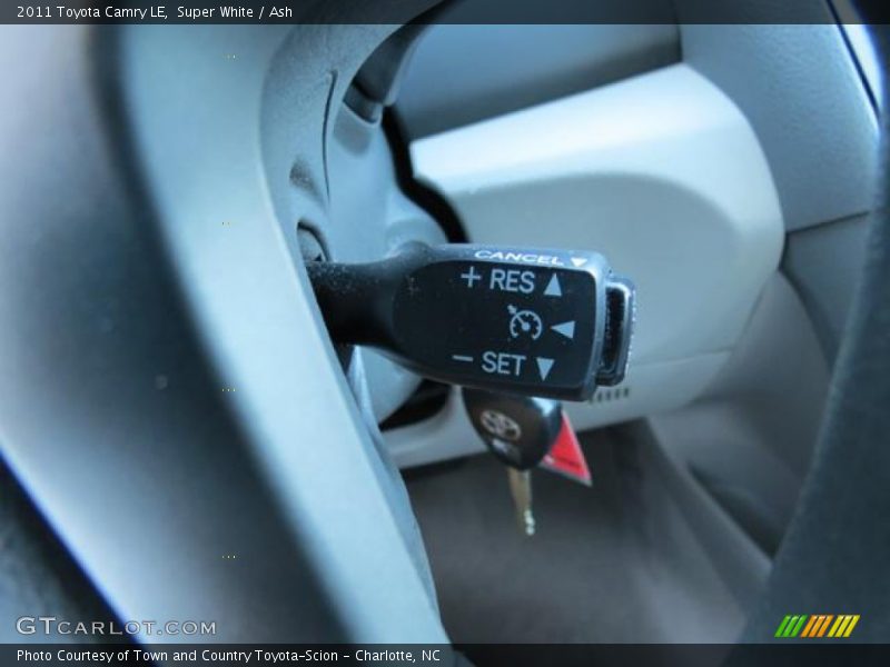 Super White / Ash 2011 Toyota Camry LE