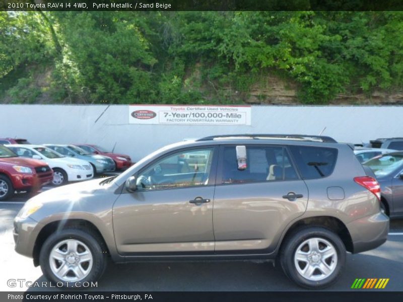 Pyrite Metallic / Sand Beige 2010 Toyota RAV4 I4 4WD