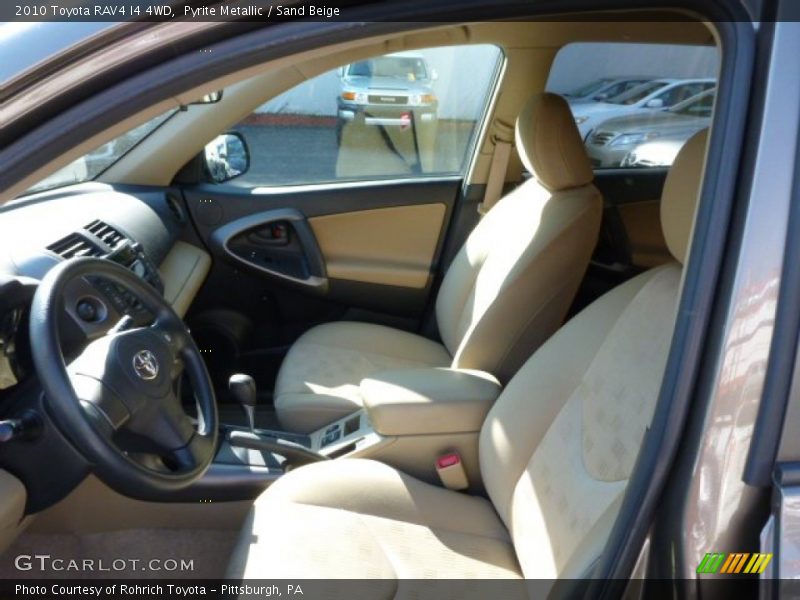 Pyrite Metallic / Sand Beige 2010 Toyota RAV4 I4 4WD