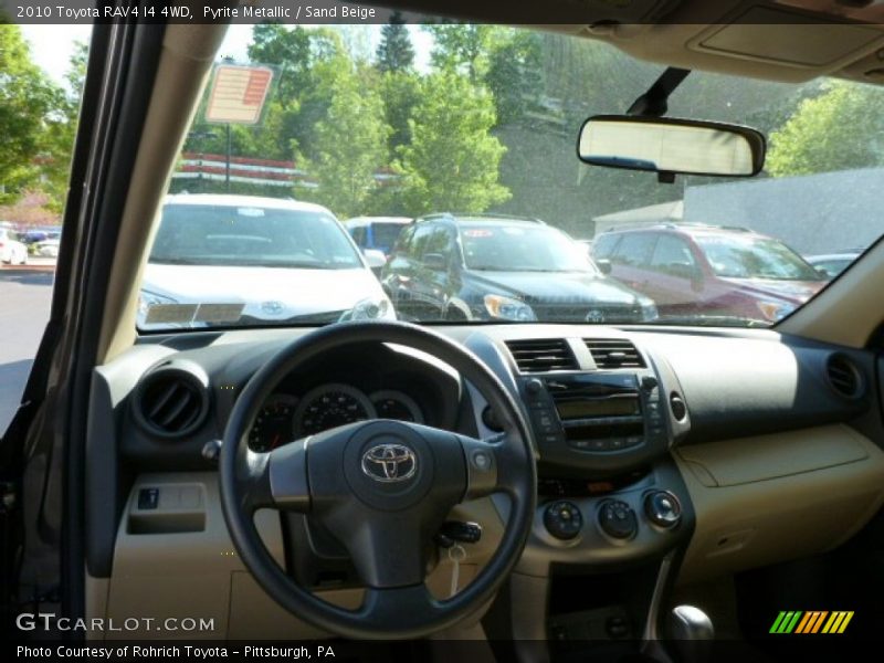 Pyrite Metallic / Sand Beige 2010 Toyota RAV4 I4 4WD