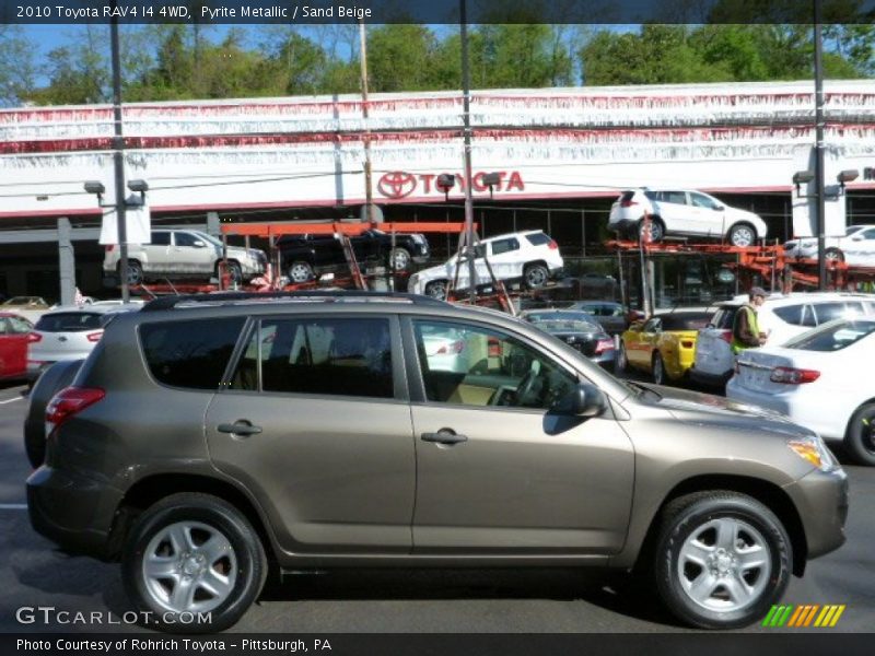 Pyrite Metallic / Sand Beige 2010 Toyota RAV4 I4 4WD