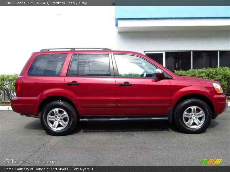Redrock Pearl / Gray 2003 Honda Pilot EX 4WD