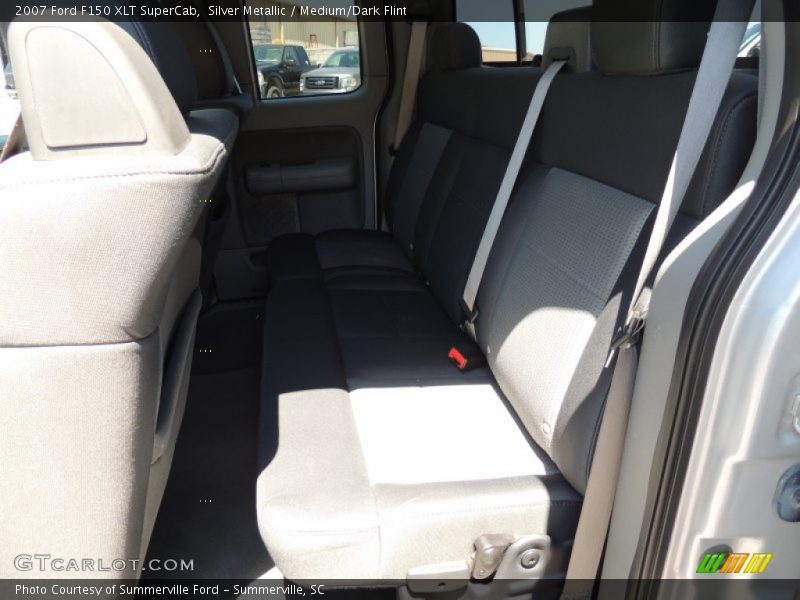 Silver Metallic / Medium/Dark Flint 2007 Ford F150 XLT SuperCab