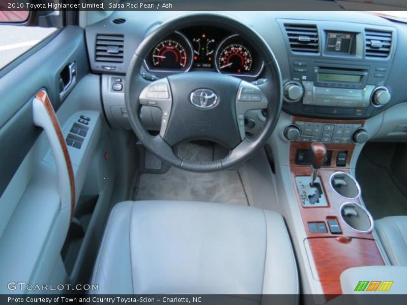 Salsa Red Pearl / Ash 2010 Toyota Highlander Limited