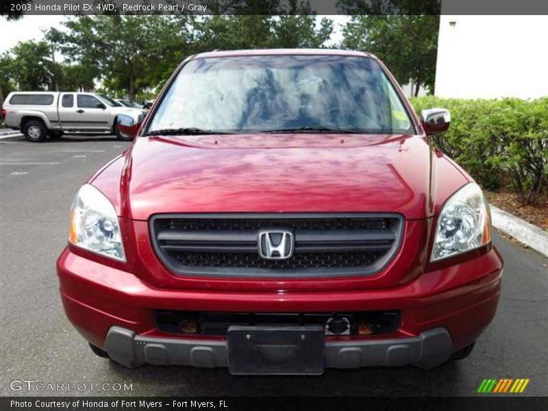 Redrock Pearl / Gray 2003 Honda Pilot EX 4WD