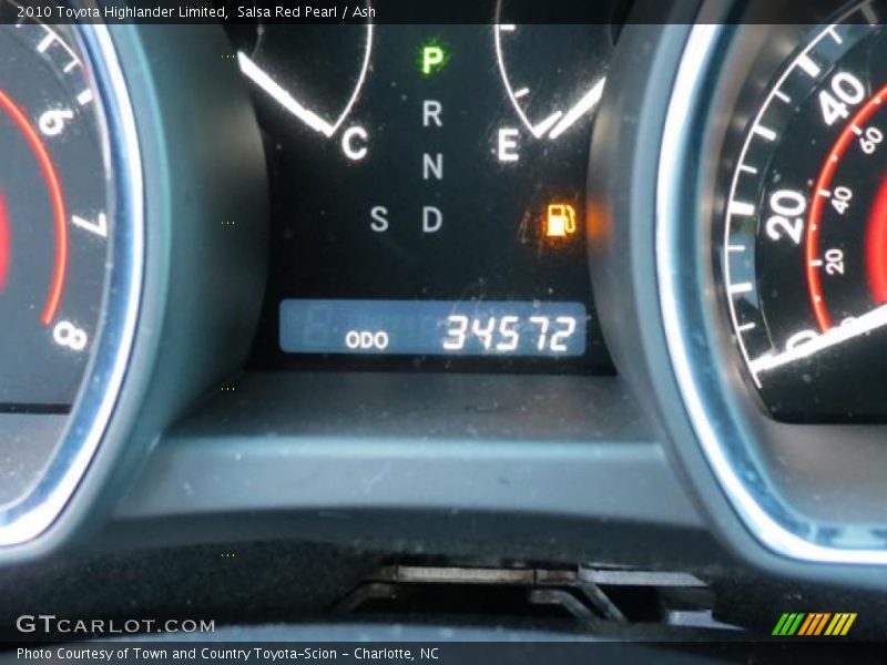 Salsa Red Pearl / Ash 2010 Toyota Highlander Limited