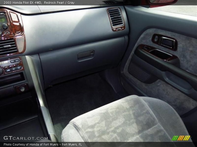 Redrock Pearl / Gray 2003 Honda Pilot EX 4WD