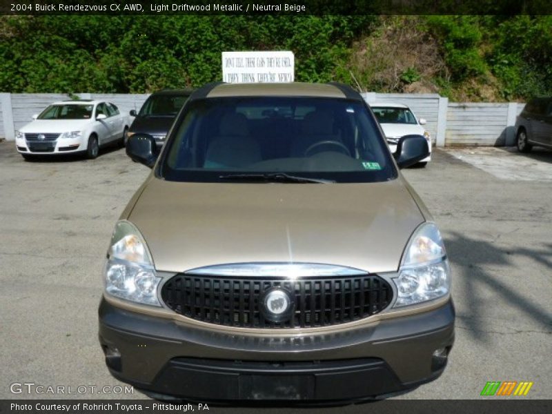 Light Driftwood Metallic / Neutral Beige 2004 Buick Rendezvous CX AWD