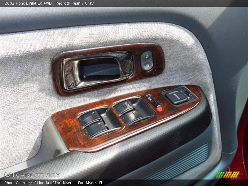 Redrock Pearl / Gray 2003 Honda Pilot EX 4WD