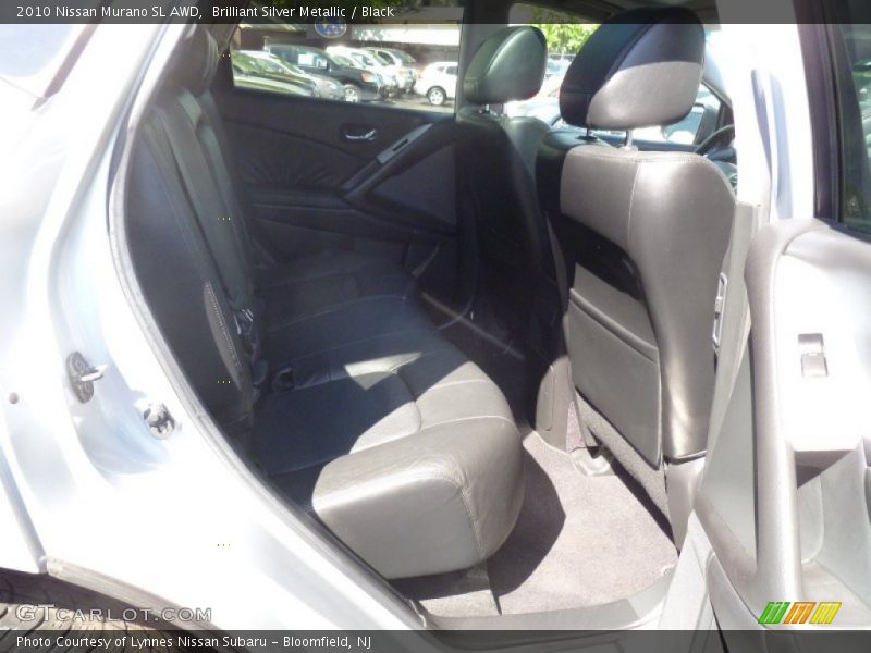 Brilliant Silver Metallic / Black 2010 Nissan Murano SL AWD