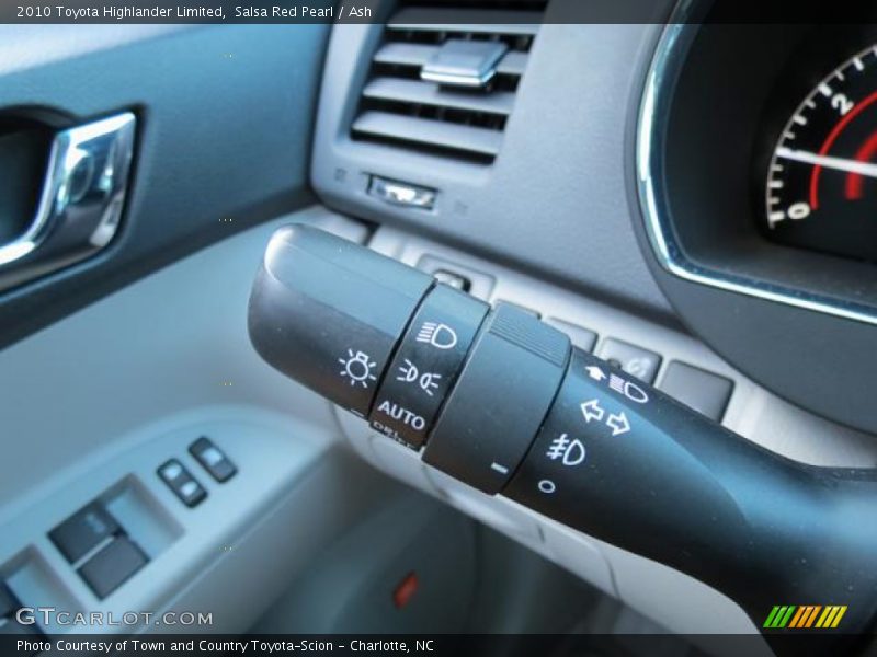 Controls of 2010 Highlander Limited