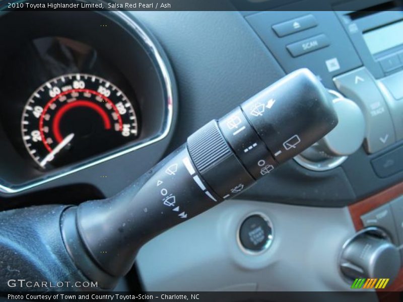 Controls of 2010 Highlander Limited
