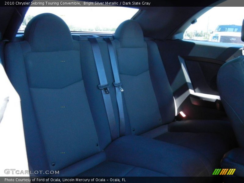 Bright Silver Metallic / Dark Slate Gray 2010 Chrysler Sebring Touring Convertible