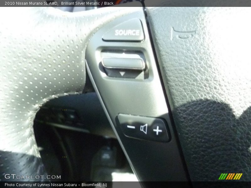 Brilliant Silver Metallic / Black 2010 Nissan Murano SL AWD