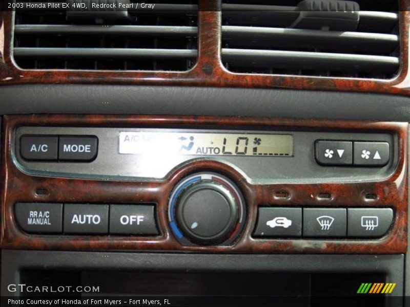 Redrock Pearl / Gray 2003 Honda Pilot EX 4WD