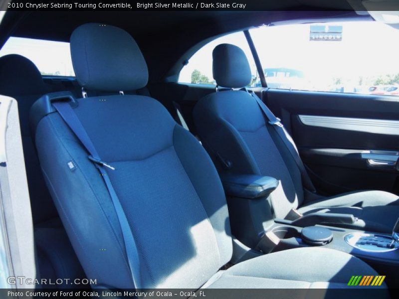 Bright Silver Metallic / Dark Slate Gray 2010 Chrysler Sebring Touring Convertible