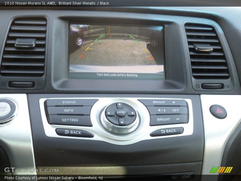 Brilliant Silver Metallic / Black 2010 Nissan Murano SL AWD