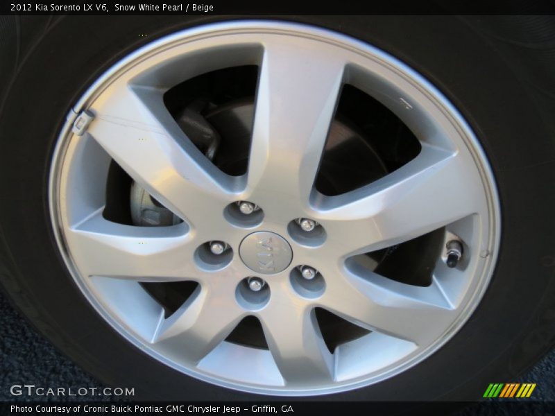  2012 Sorento LX V6 Wheel
