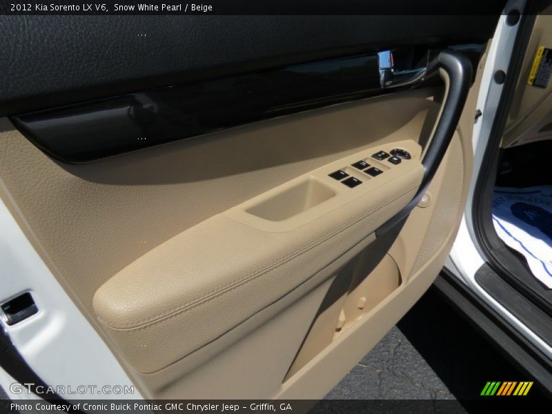 Snow White Pearl / Beige 2012 Kia Sorento LX V6