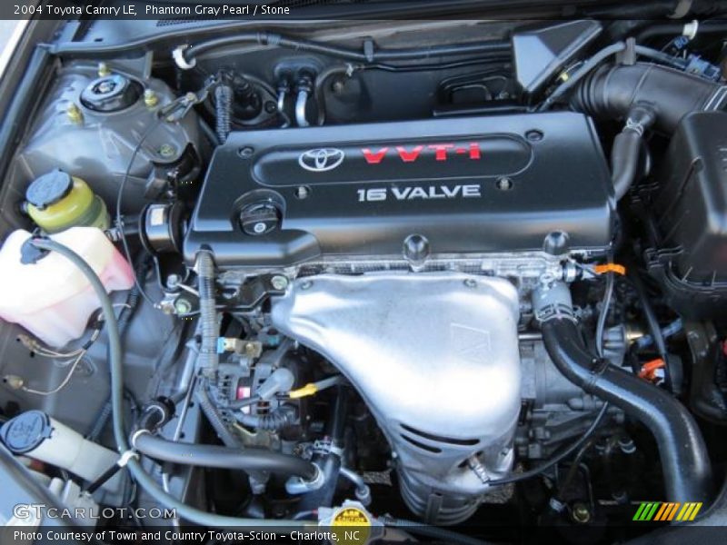 Phantom Gray Pearl / Stone 2004 Toyota Camry LE