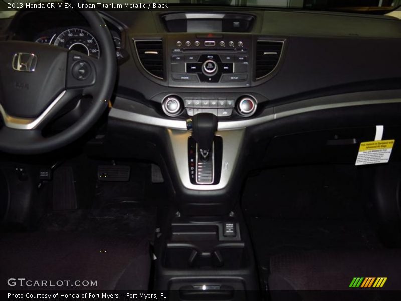 Urban Titanium Metallic / Black 2013 Honda CR-V EX